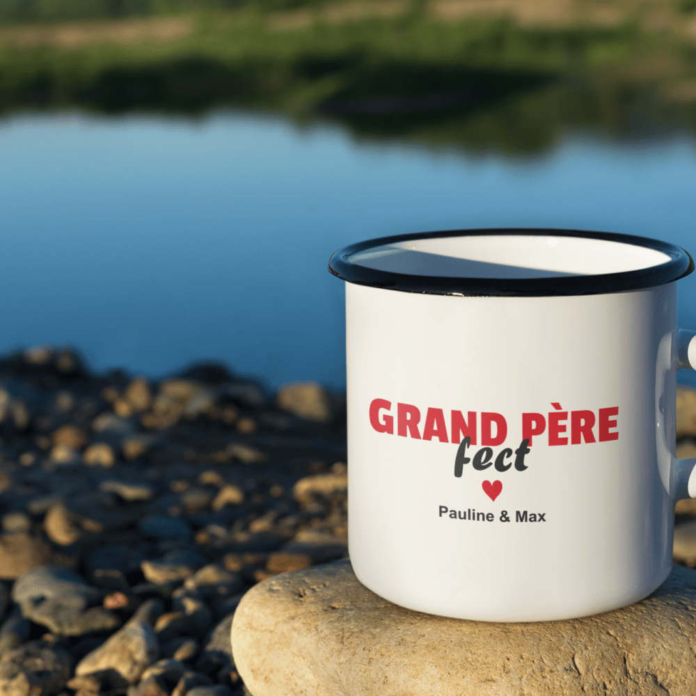 Mug vintage personnalisé Grand père fect