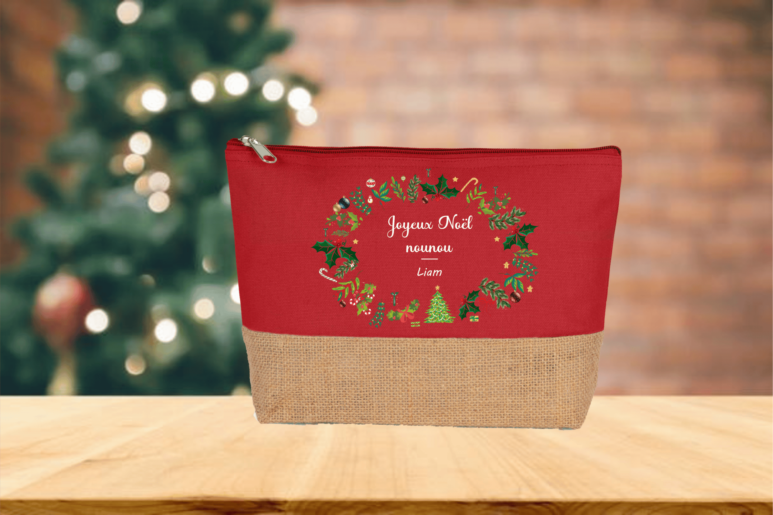 Chaussettes De Noël Personnalisables - 5 Pièces, 46 Cm, Tricot épais, à Broder Avec Prénom Ou Nom