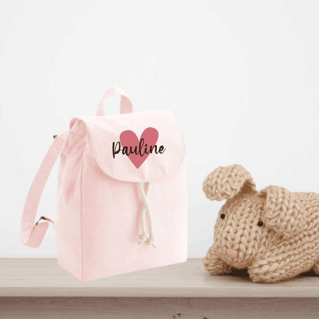 Tote Bag Personnalisable SB69 Thème Pompier - Sac Shopping école Bibliothèque Réutilisable Enfant