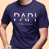 T-Shirt Homme Papou A Toujours Raison Si Mamou Est D'Accord - Cadeau Humoristique Grand-Père