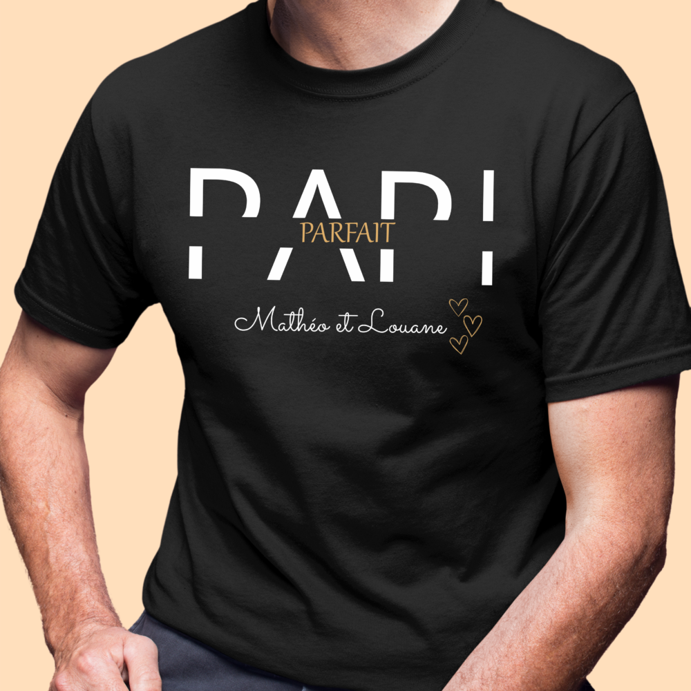 T-shirt personnalisé papi parfait