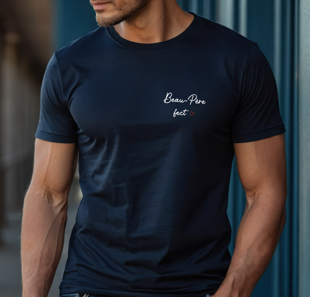 T shirt Beau père-fect navy