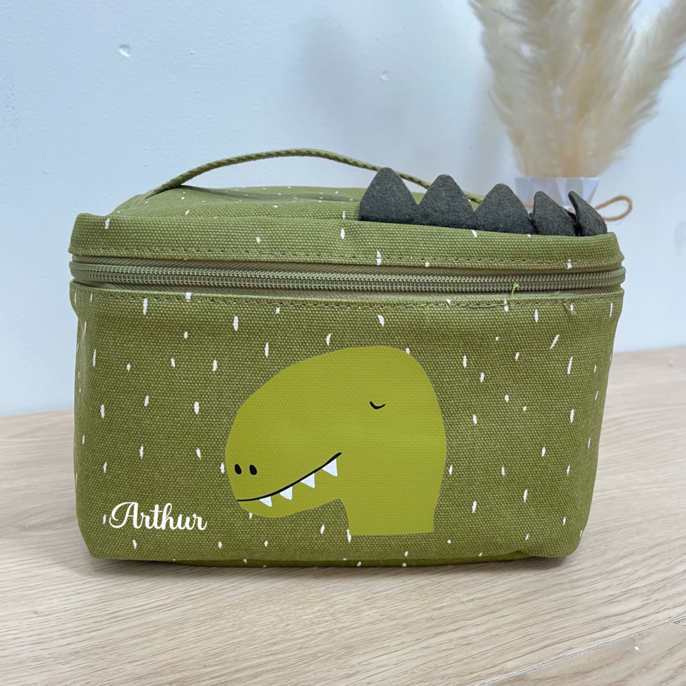 lunch bag dino personnalisé trixie