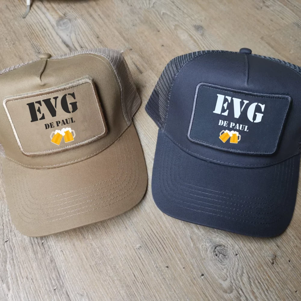 Casquettes EVG bières personnalisé