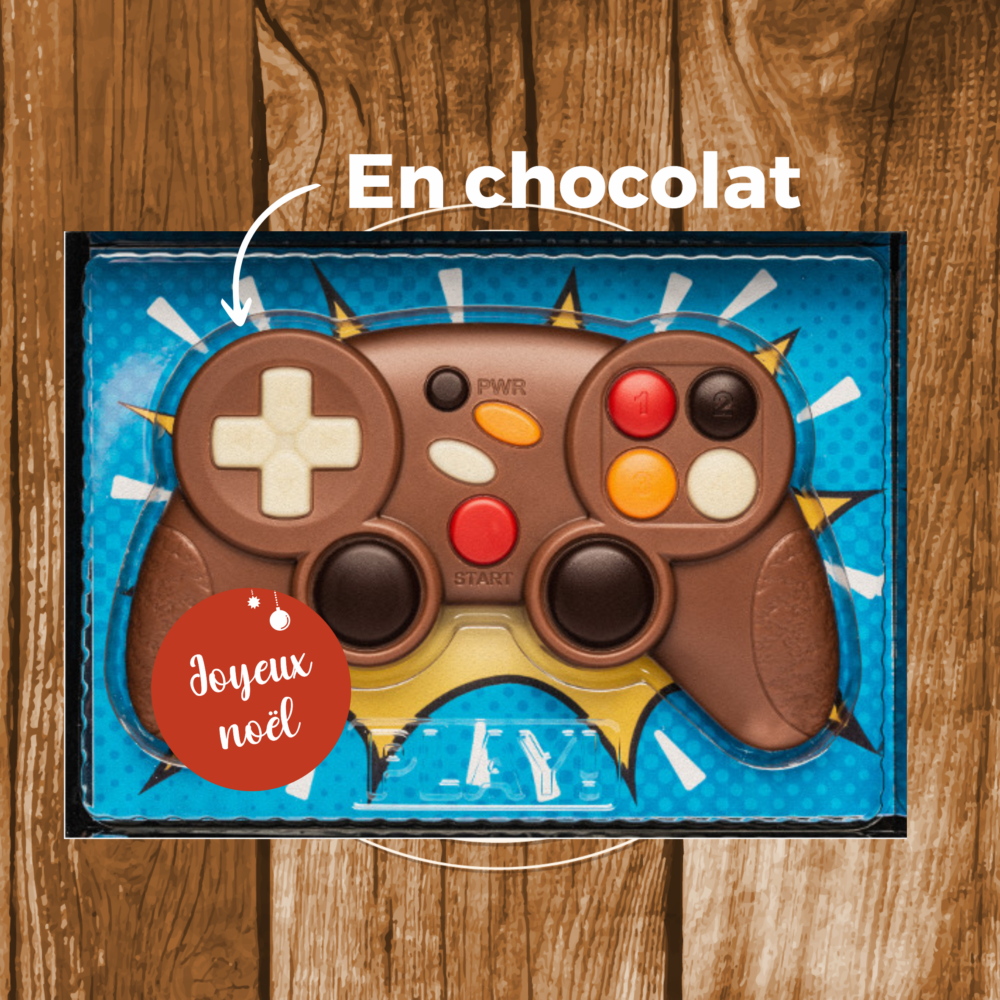 Manette de jeu chocolat