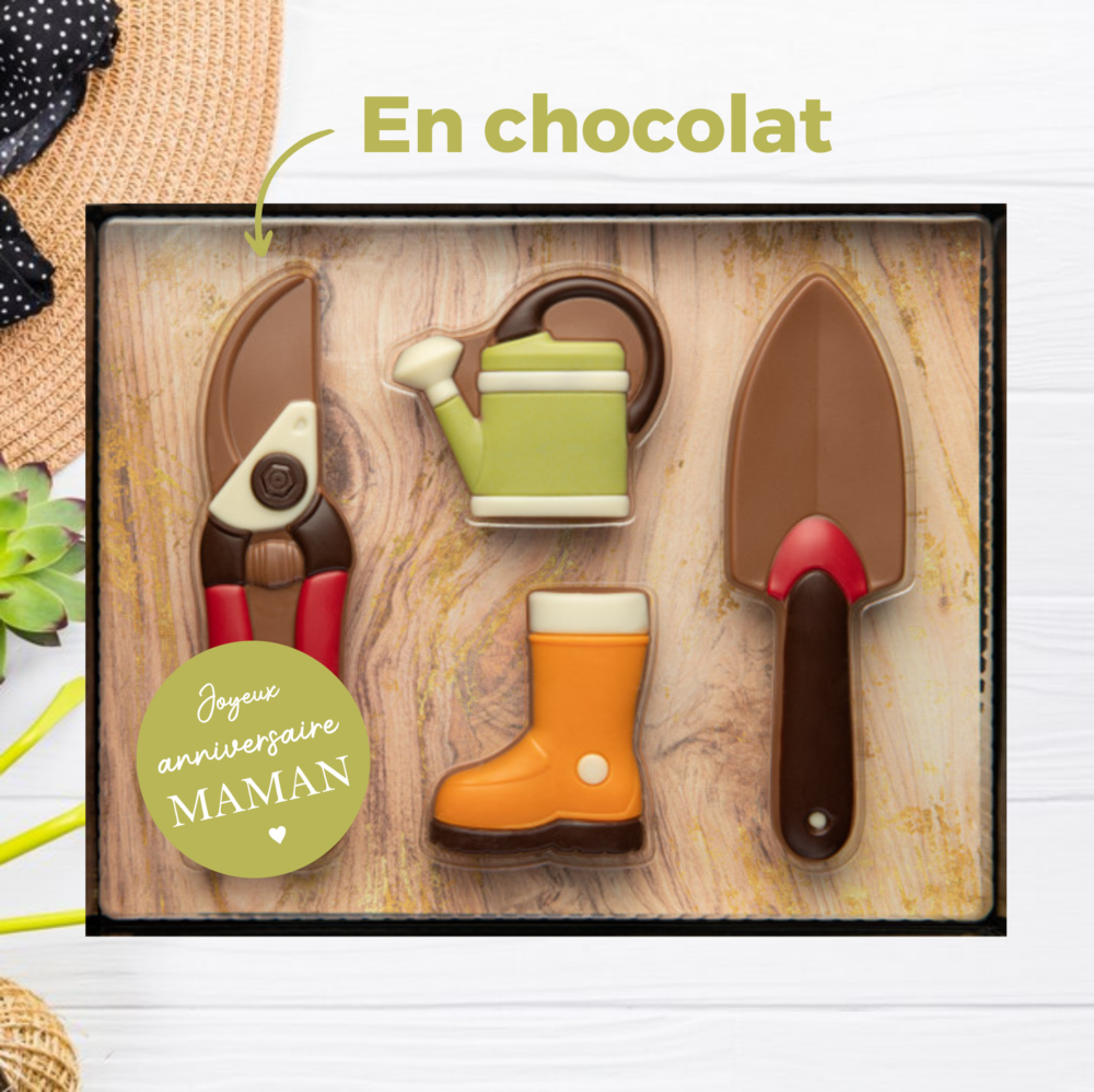 Set Jardinier chocolat