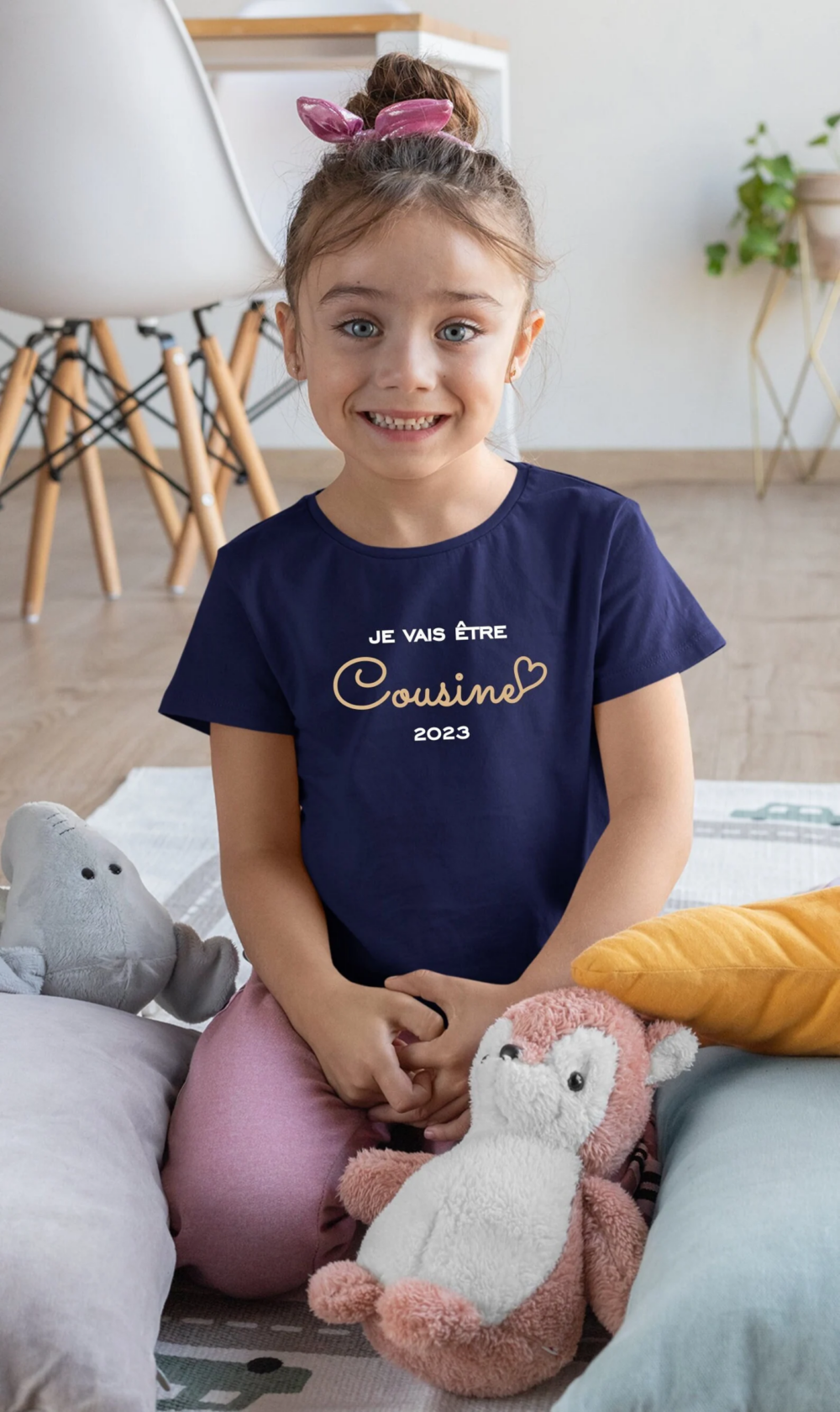 T-shirt "Je vais être Cousine (2025)"