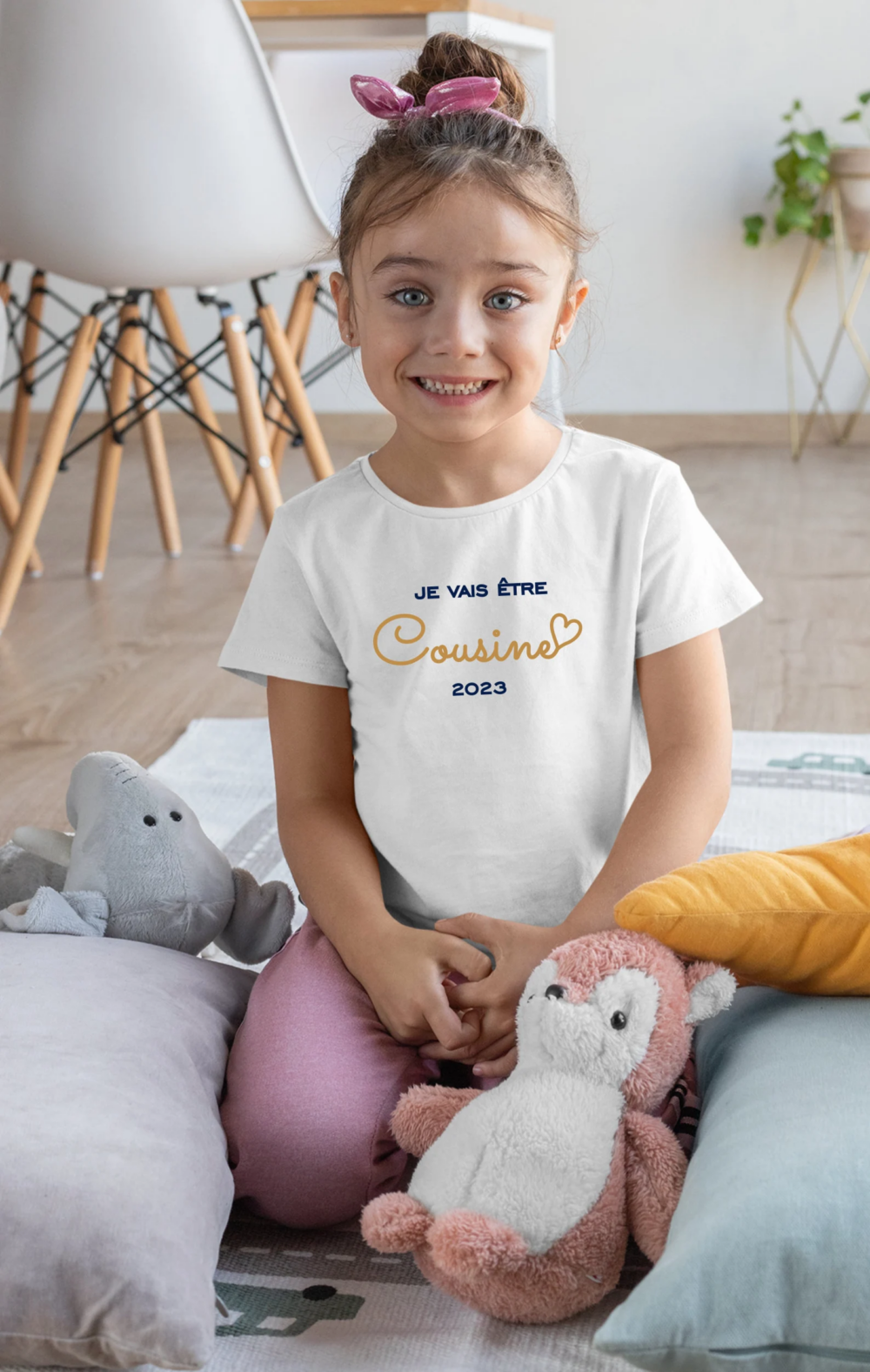 T-shirt "Je vais être Cousine (2025)"