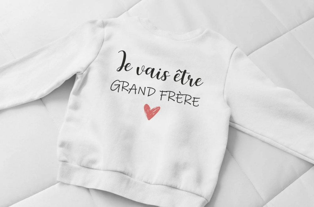 Pull "je vais être grand frère"