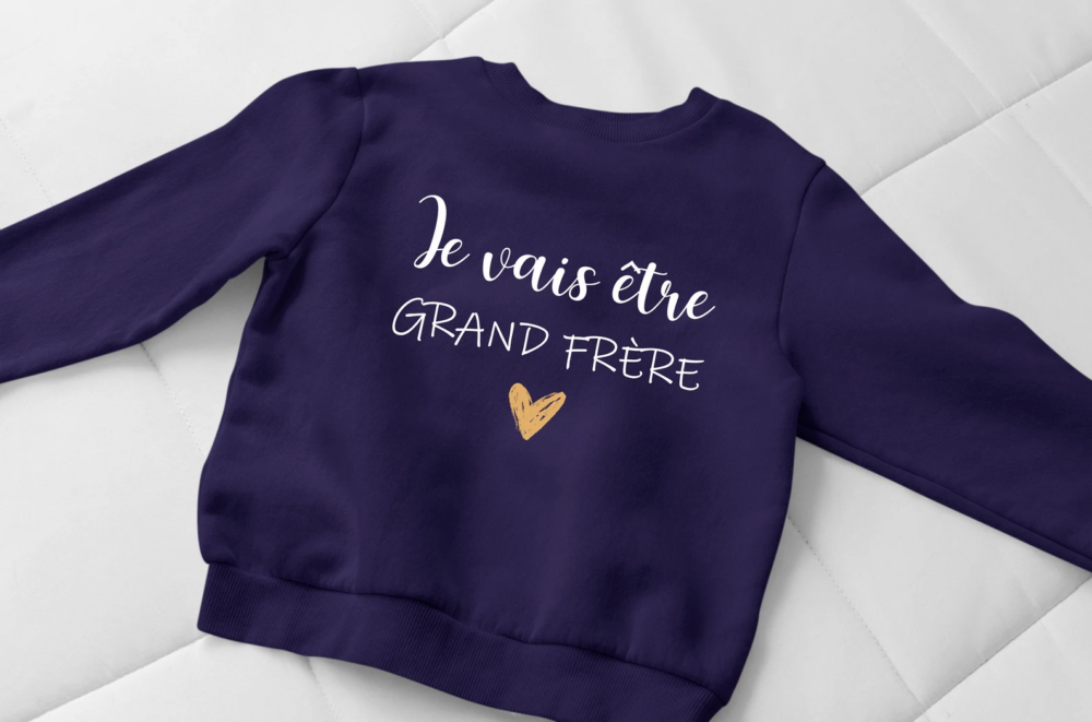 Pull "je vais être grand frère"