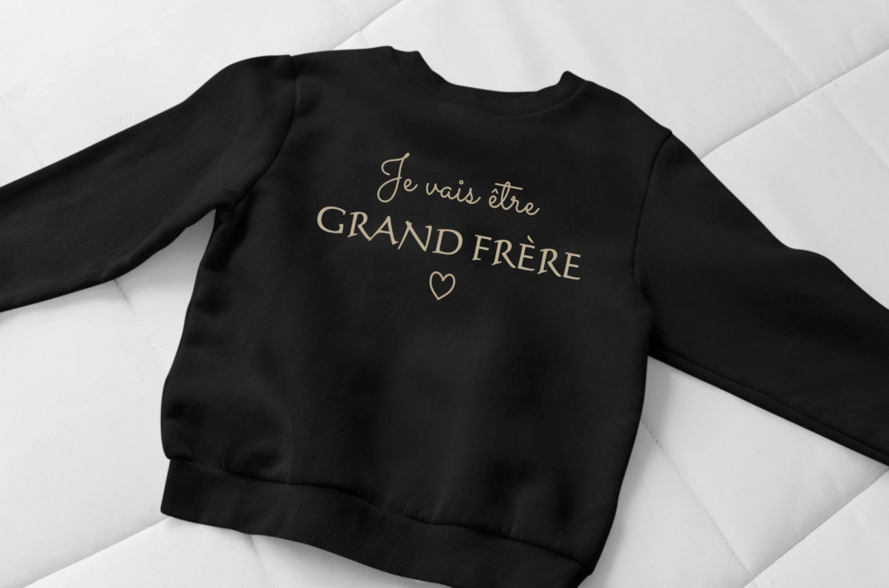 Pull "Je vais être Grand Frère"