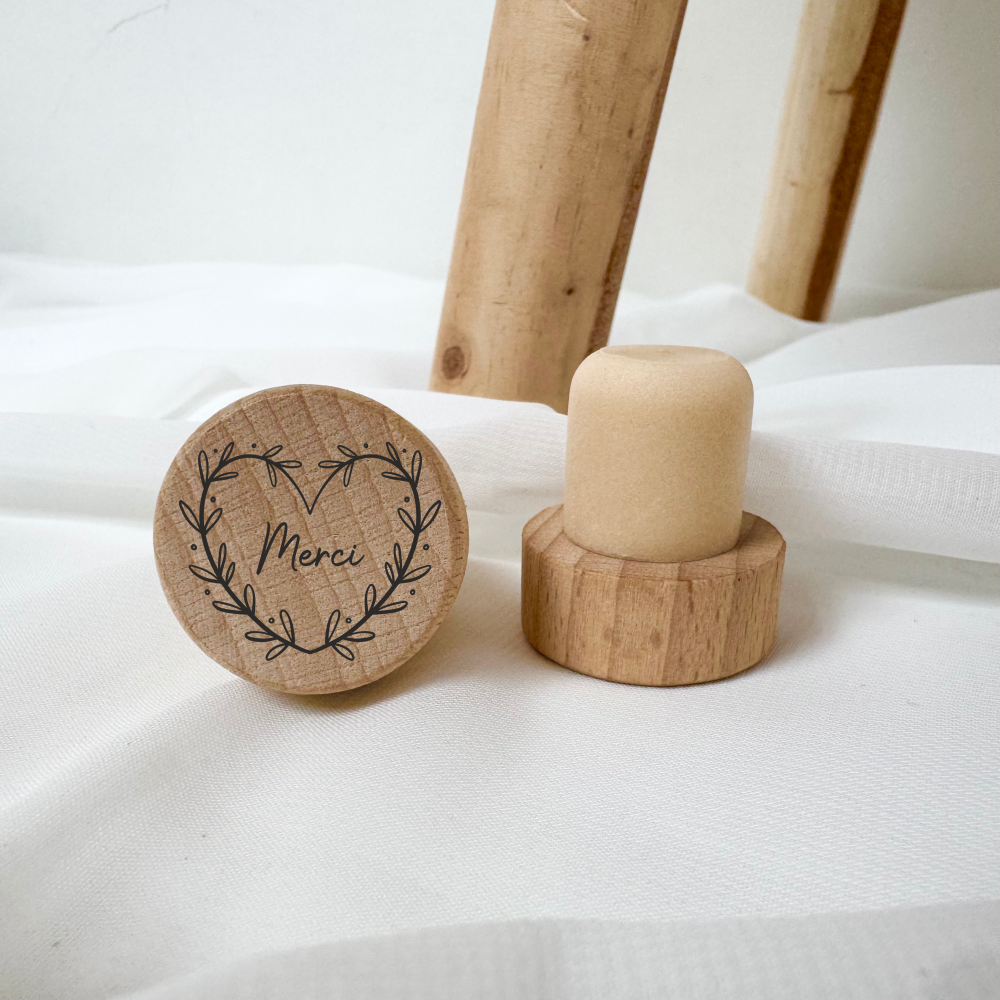 Bouchon de bouteille personnalisé - Cadeau invité de mariage – Image 4
