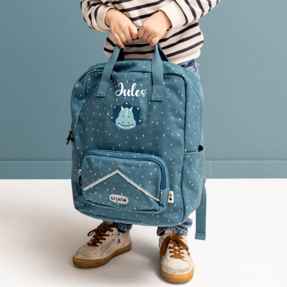Sac école enfant Tricératops