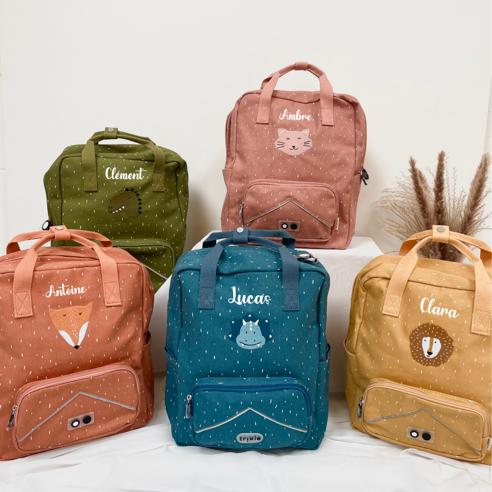 Sac à dos école A4 Trixie personnalisé