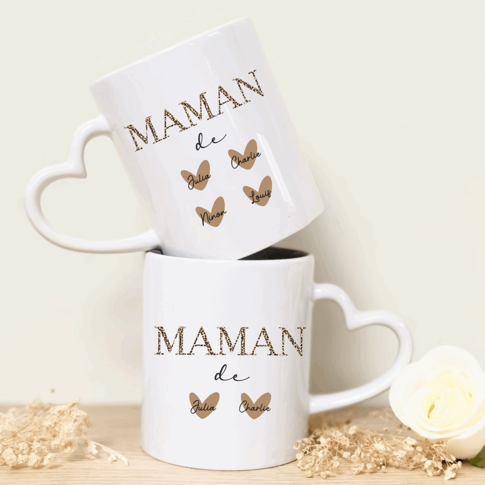 Mug maman personnalisé