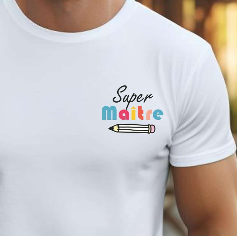 Tee-shirt "Super Maître" – Image 2