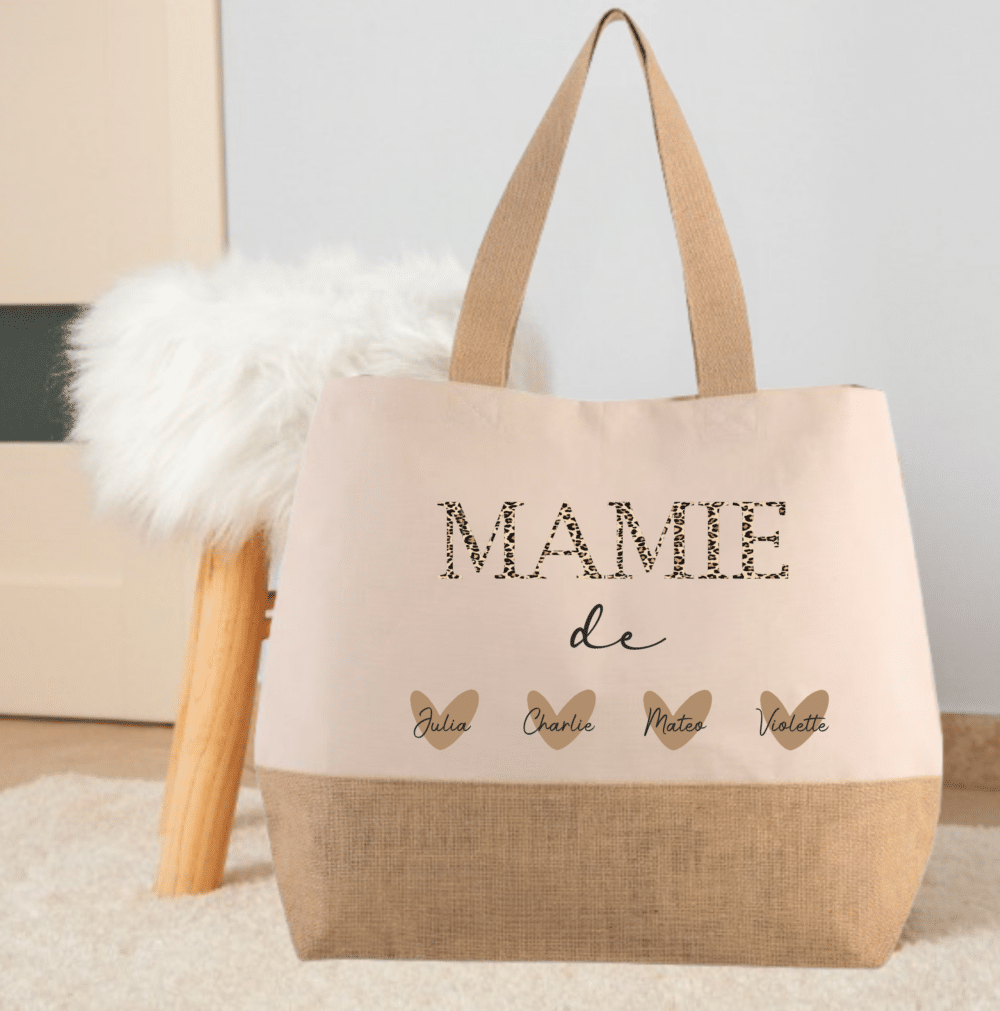 sac fête mamie