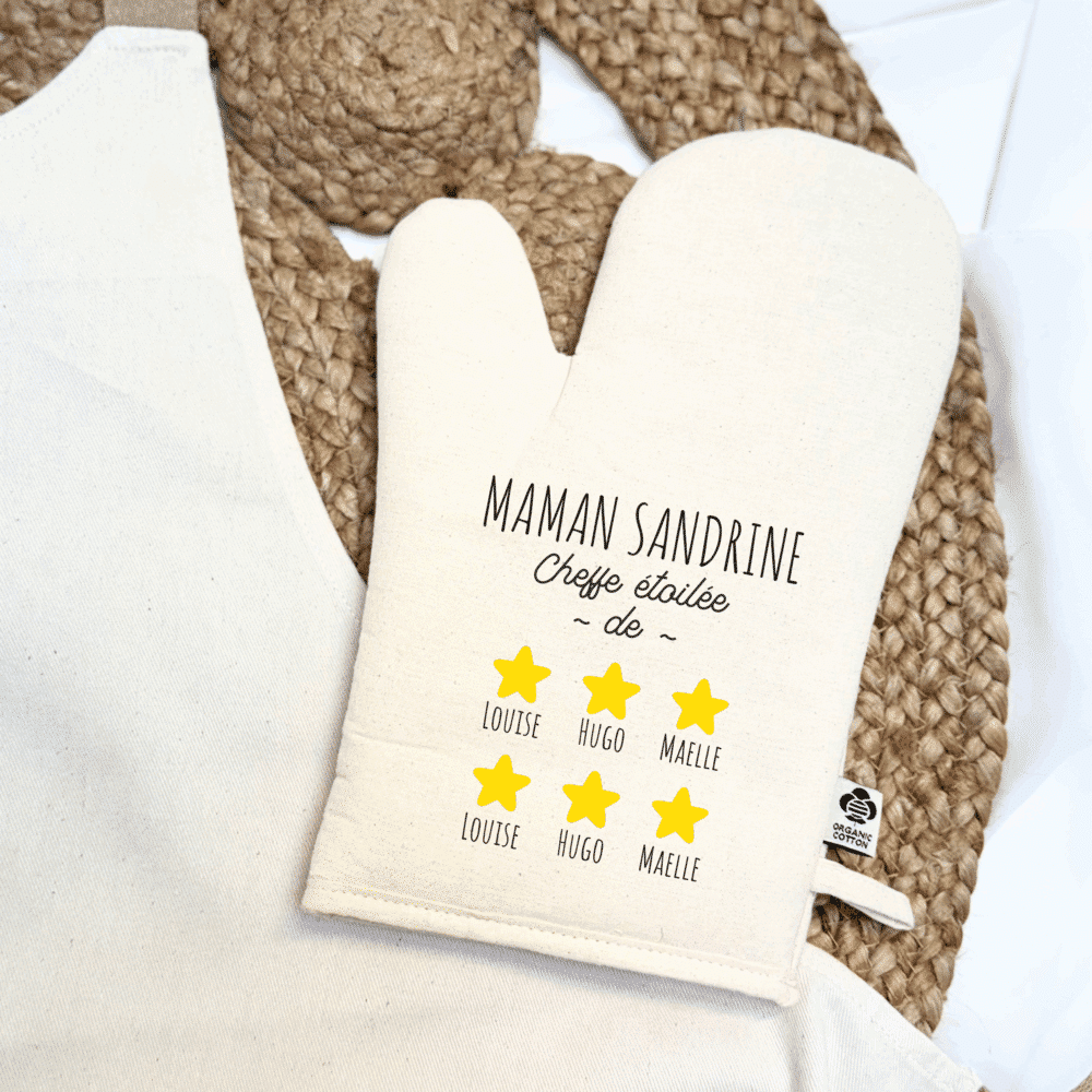 Tablier + Gant Maman personnalisés – Image 2