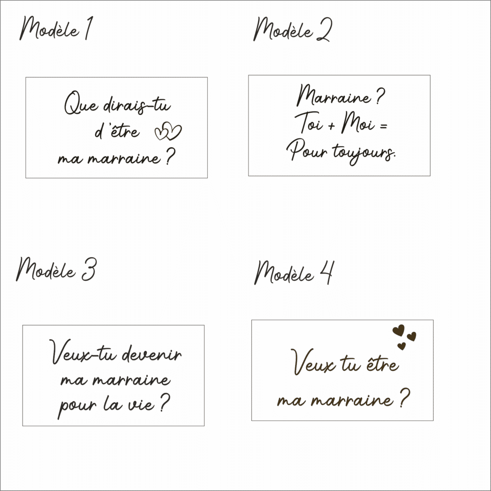Porte-clés personnalisé futur Marraine – Image 2