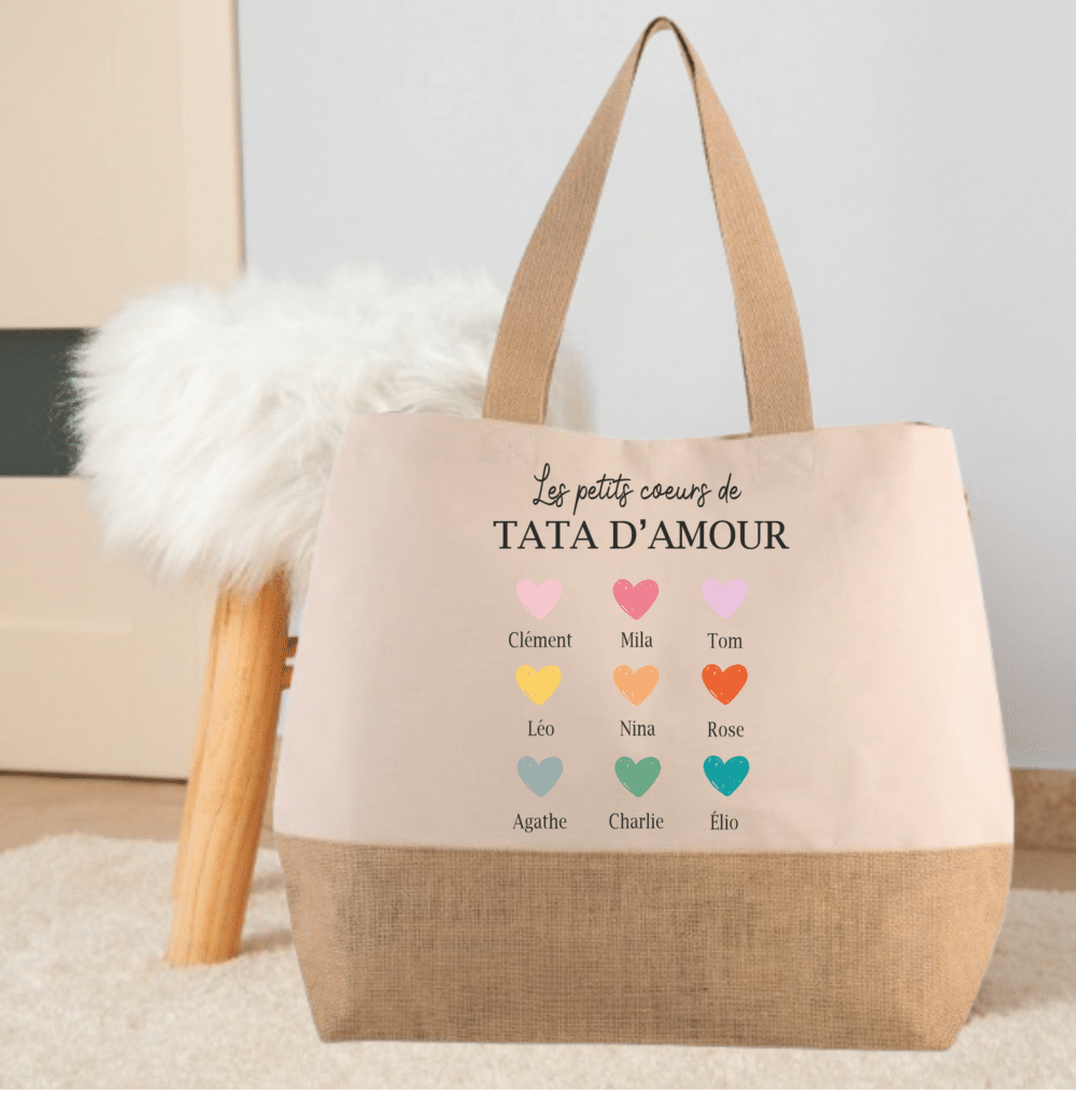 sac personnalisé tata