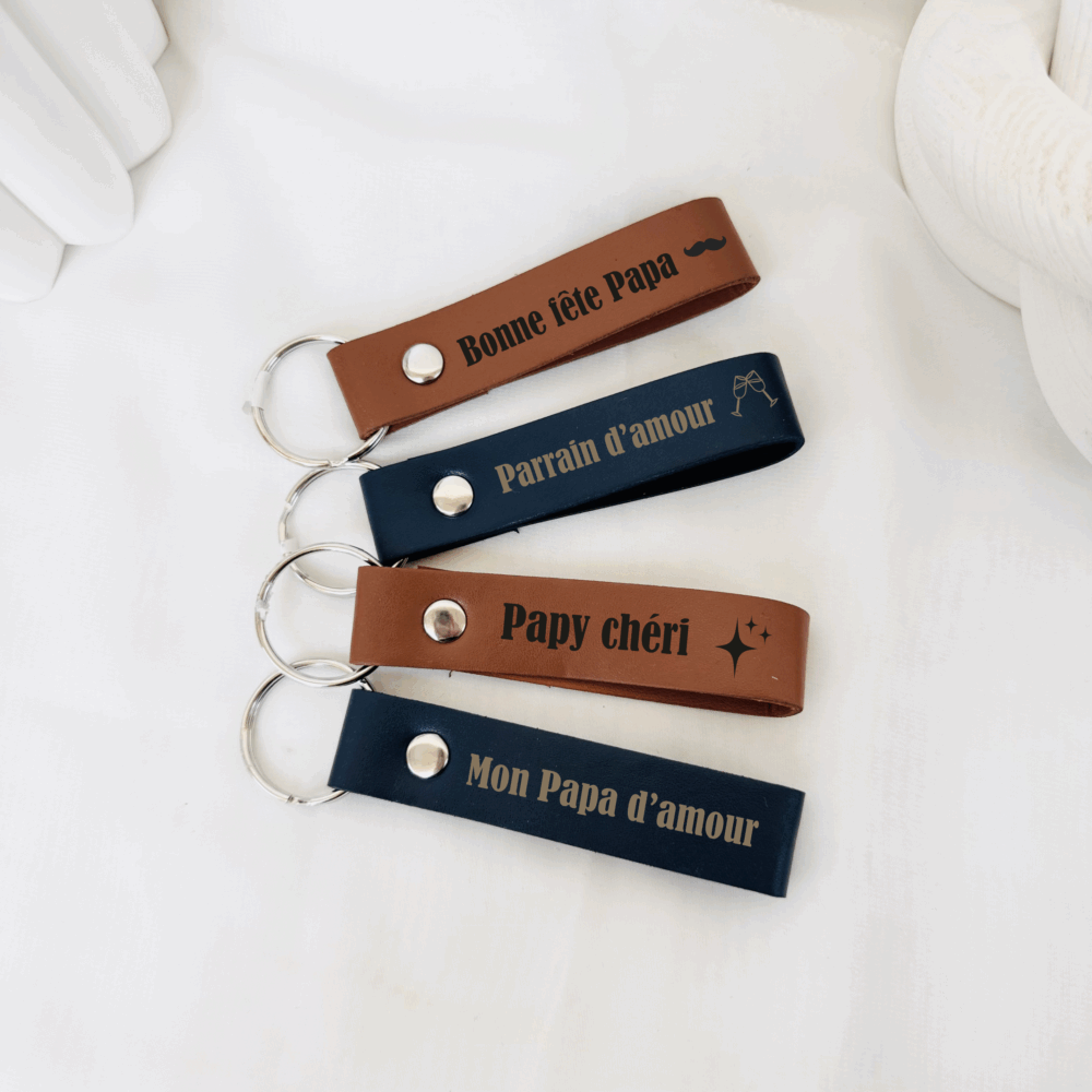porte clés personnalisé, cadeau anniversaire, papa, papy, parrain, tonton