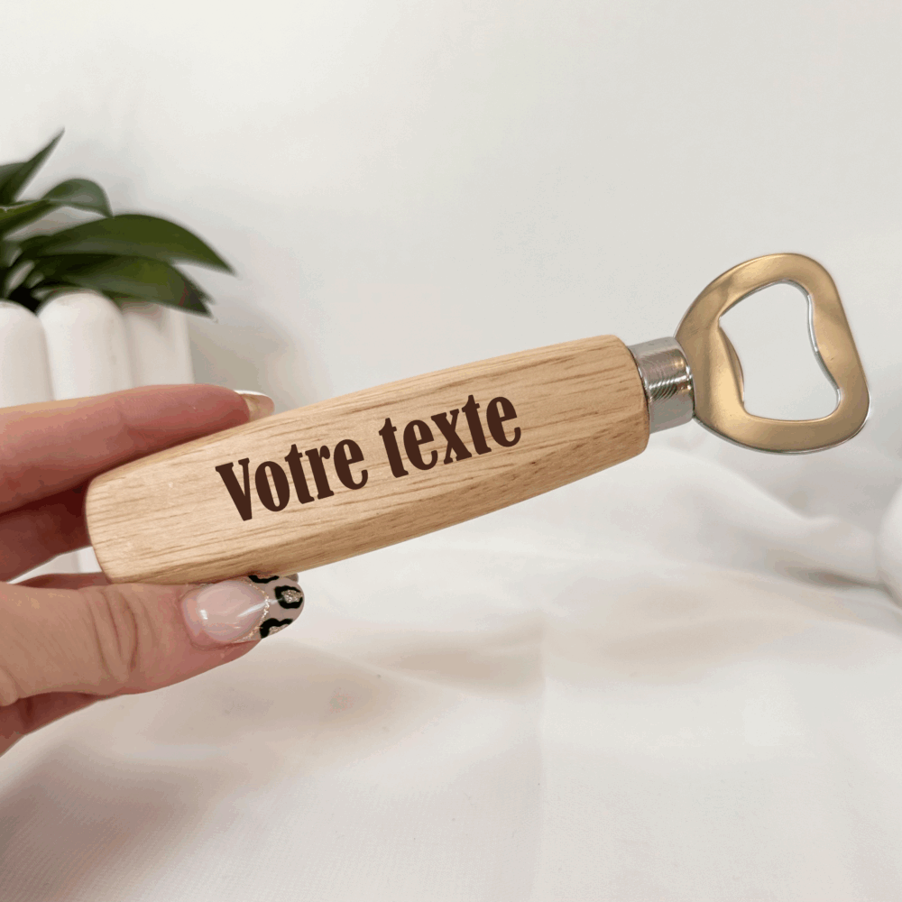 décapsuleur personnalisé, idée cadeau papa, fête des pères, cadeau papy, EVG