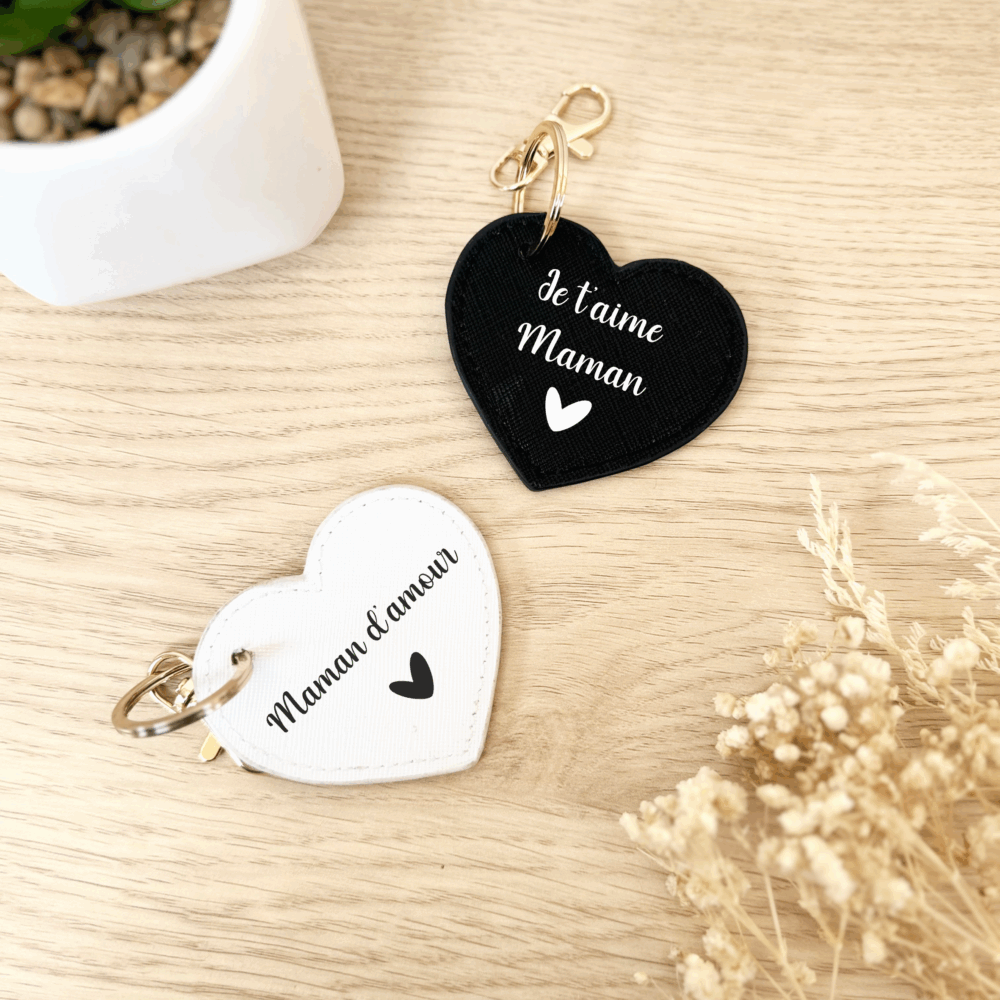 Cadeau personnalisé, porte-clés maman, fête des mères