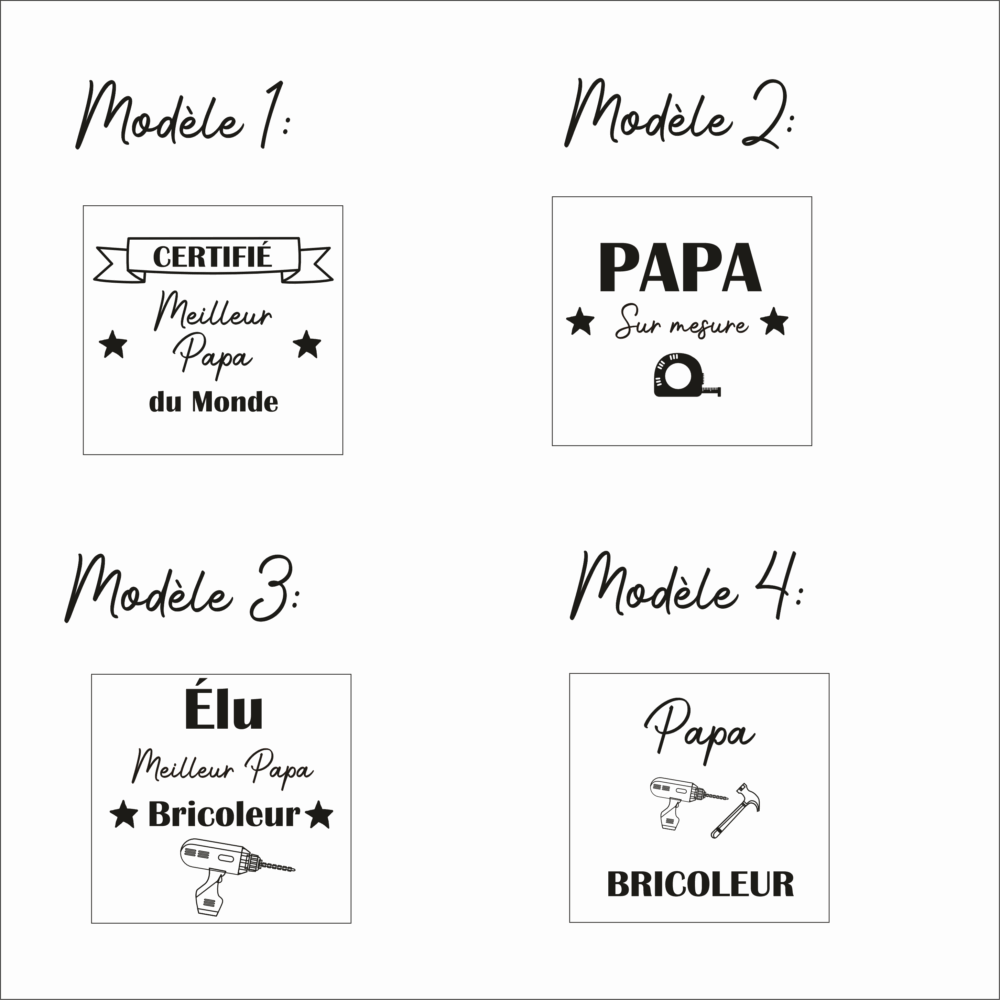 Mètre outils Papa personnalisé – Image 2