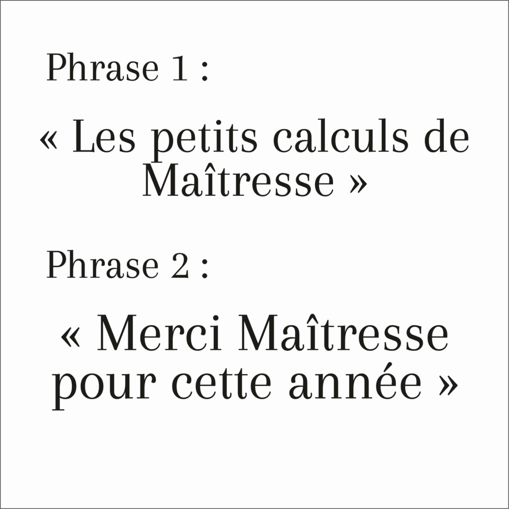 Calculatrice personnalisé Maîtresse/Maître – Image 2