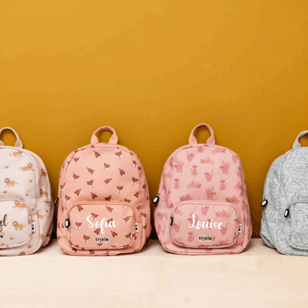 Sac à dos enfant personnalisé, sac d'école prénom