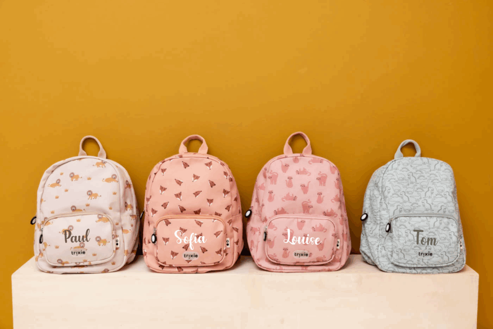 Sac à dos enfant personnalisé, sac d'école prénom