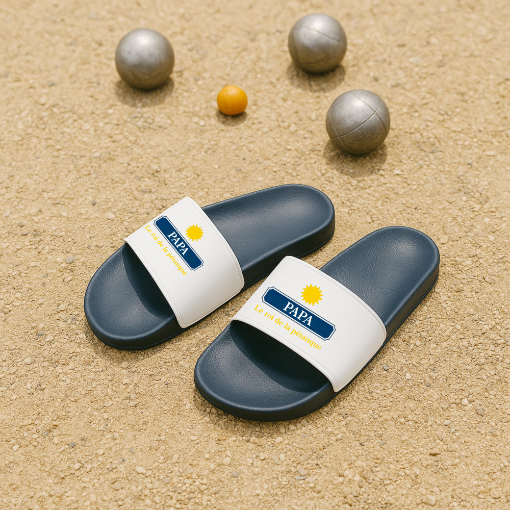 sandales apéro personnalisé vacances homme