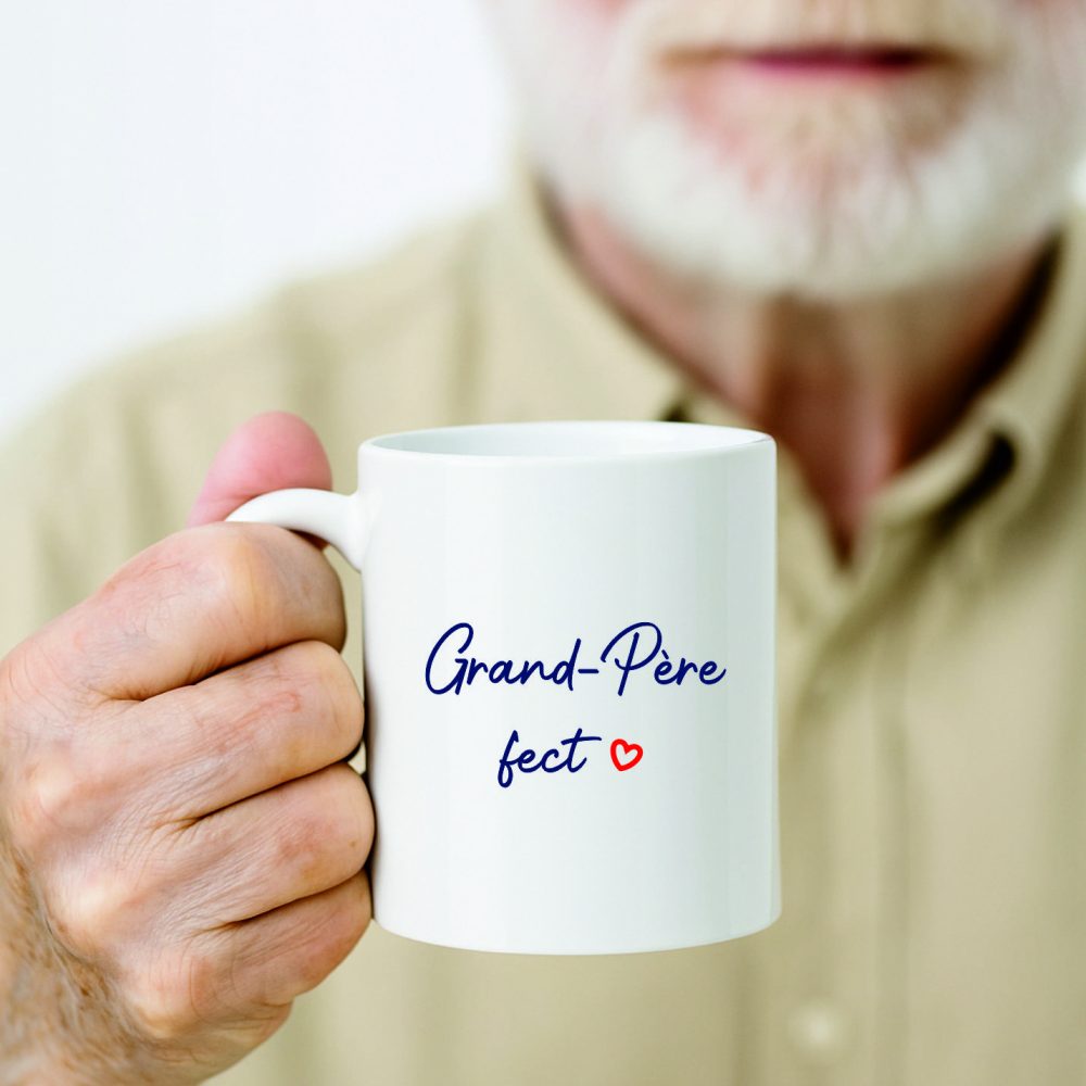 mug papy personnalisé