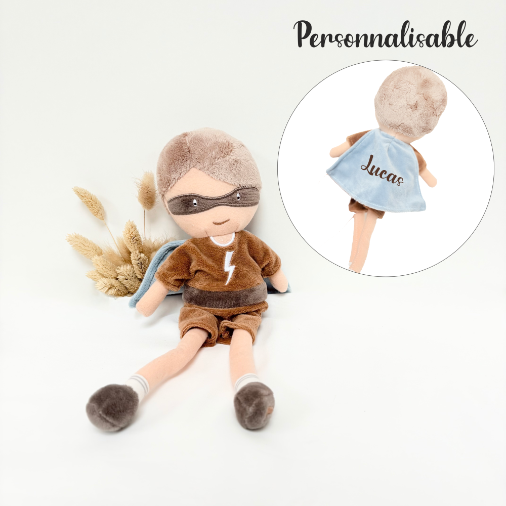 Peluche personnalisable, idée noël, cadeau naissance bébé