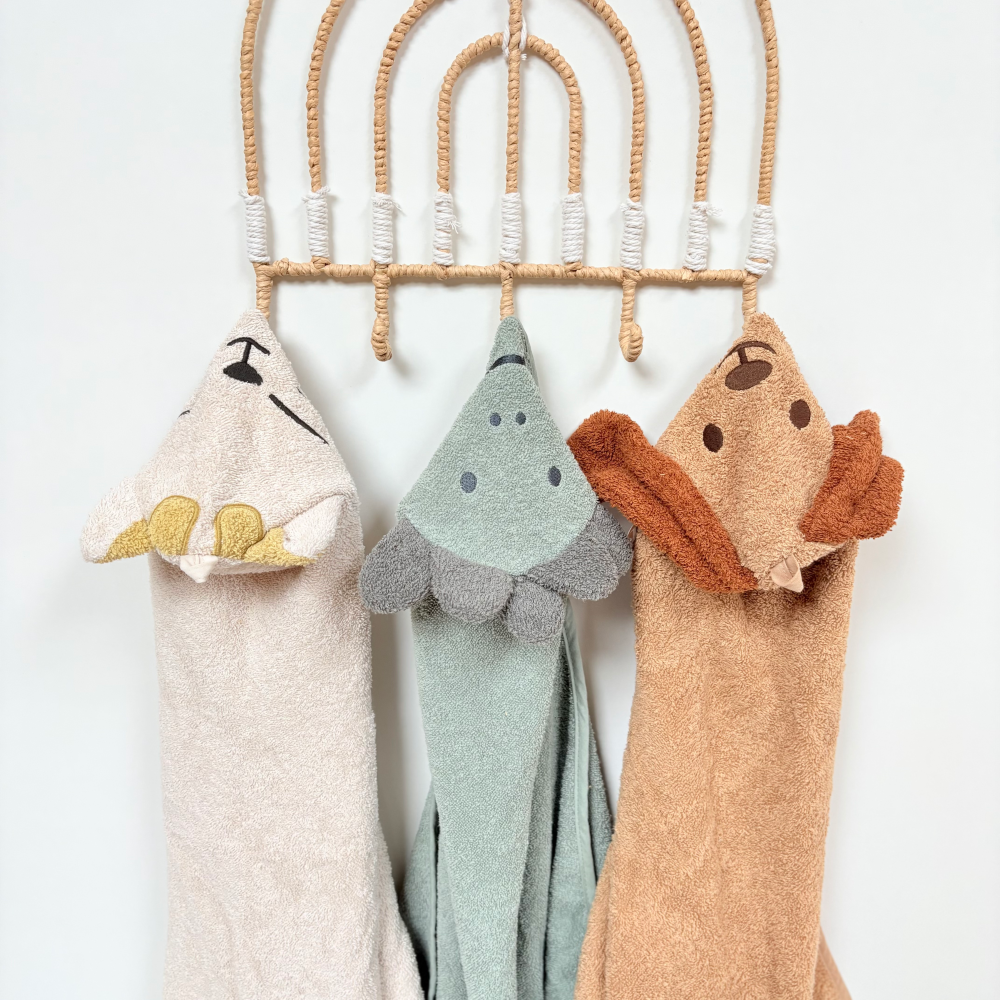 cape de bain animaux personnalisé prénom enfant, cadeau anniversaire