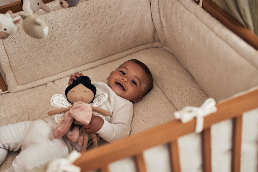 Idée cadeau personnalisé, doudou fille bébé