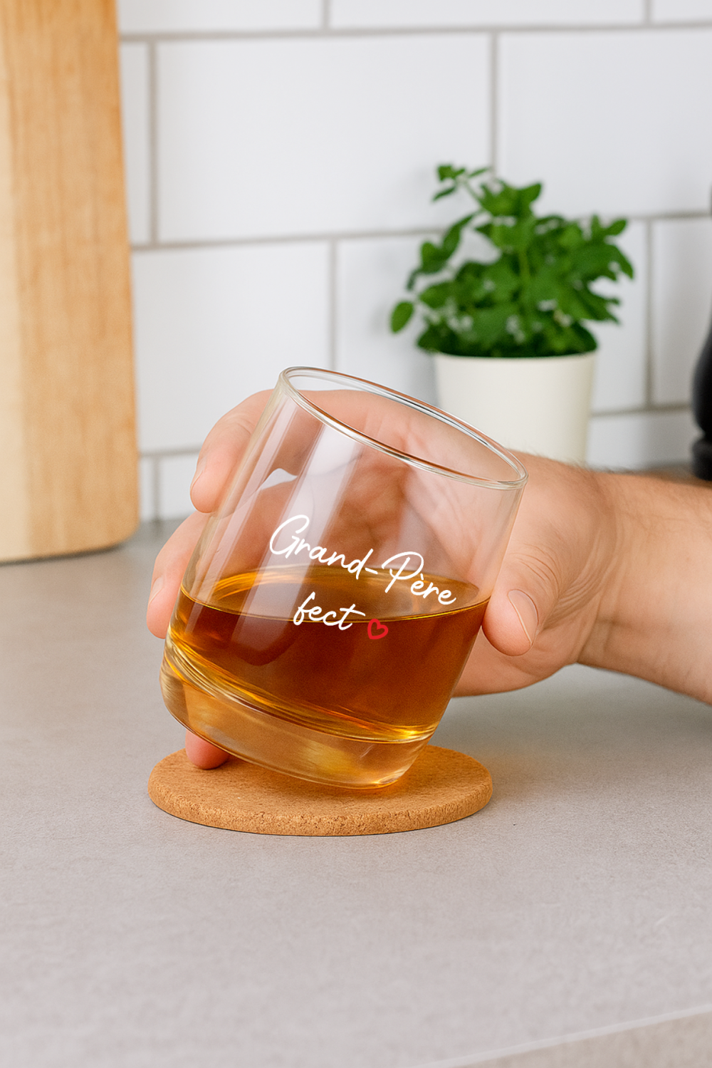 verre apéro papy, cadeau anniversaire