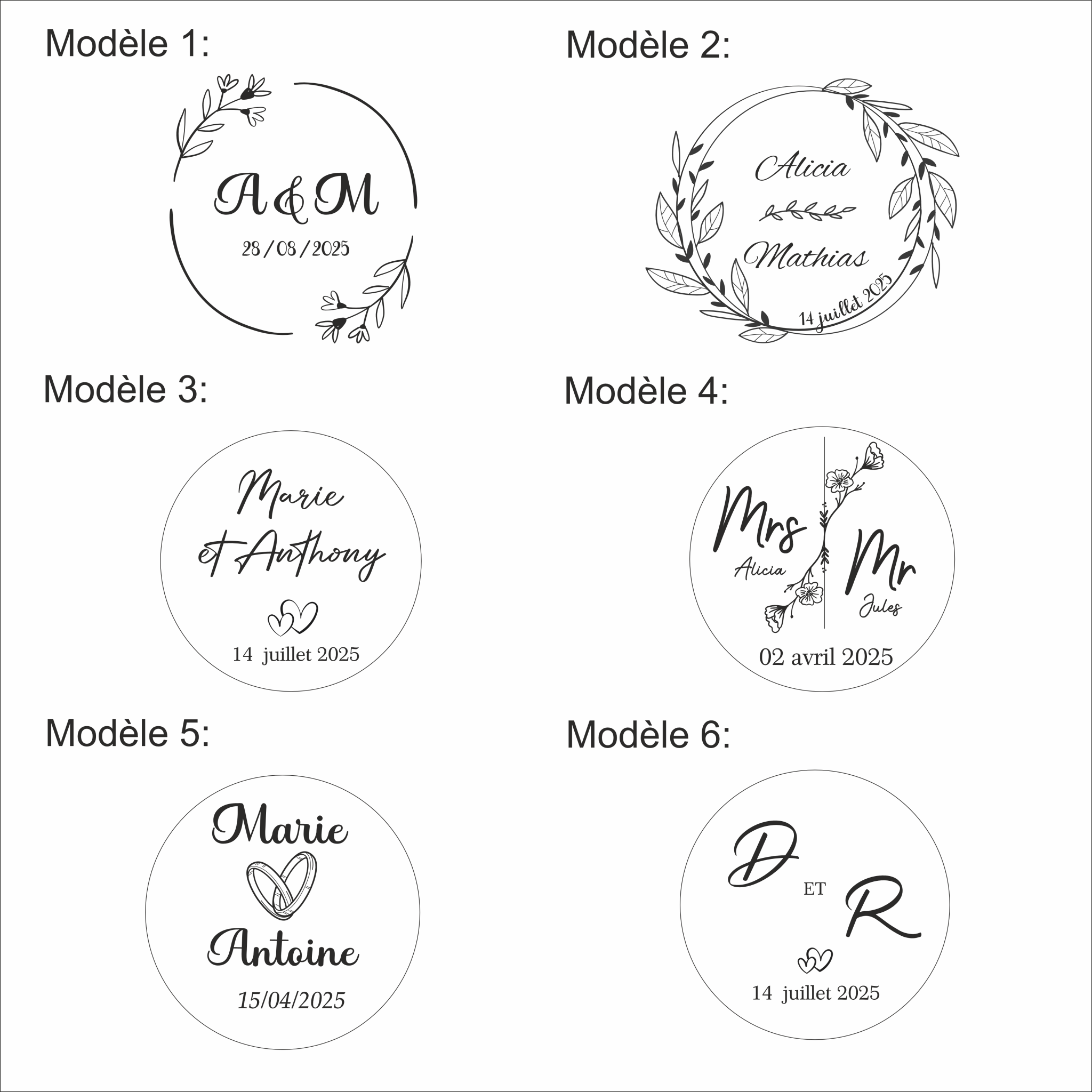 Sous-Verre personnalisé – Image 2