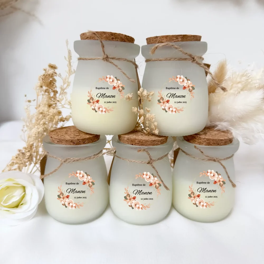 bougie personnalisé mariage