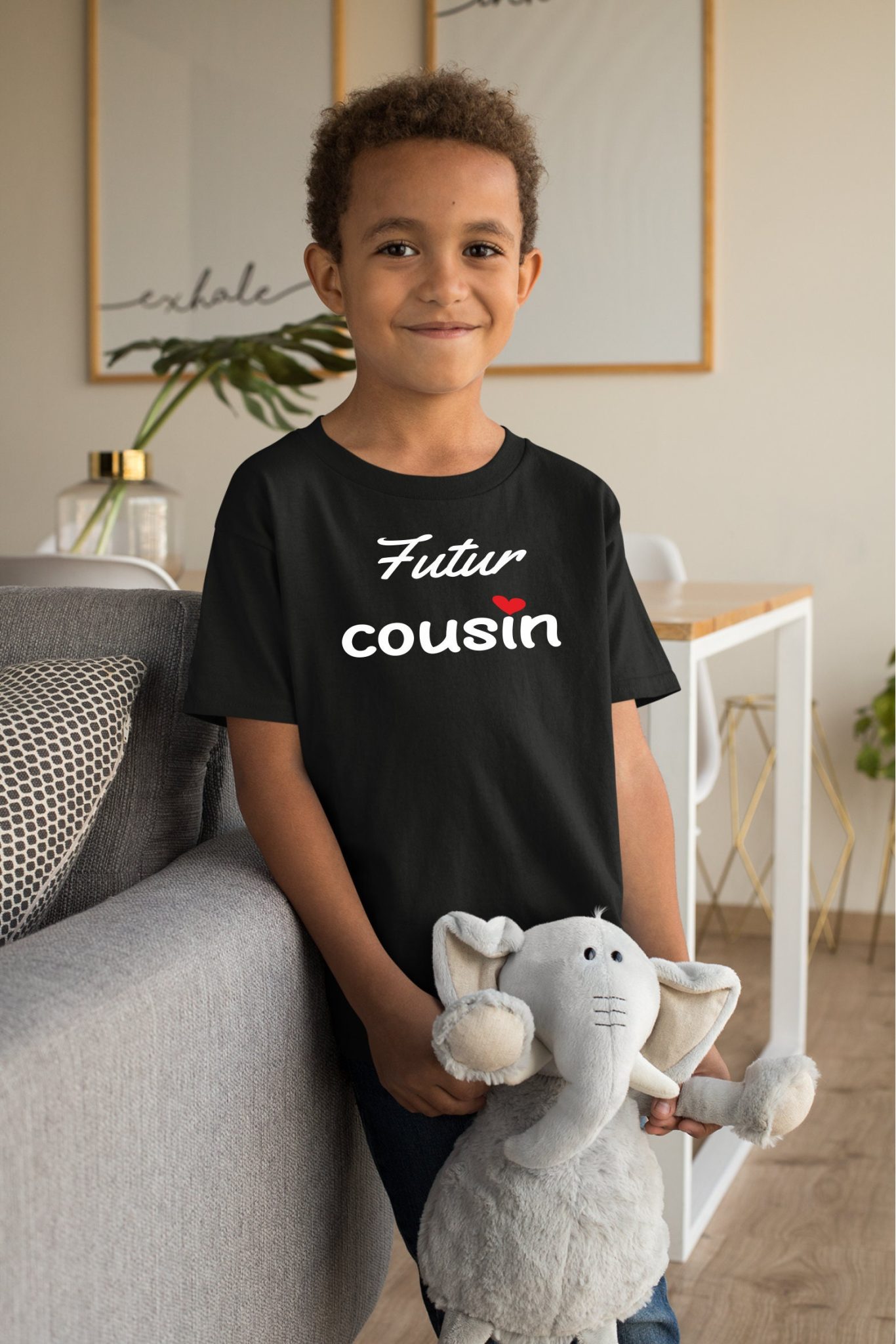 Annonce grossesse futur cousin — cadeau cousin