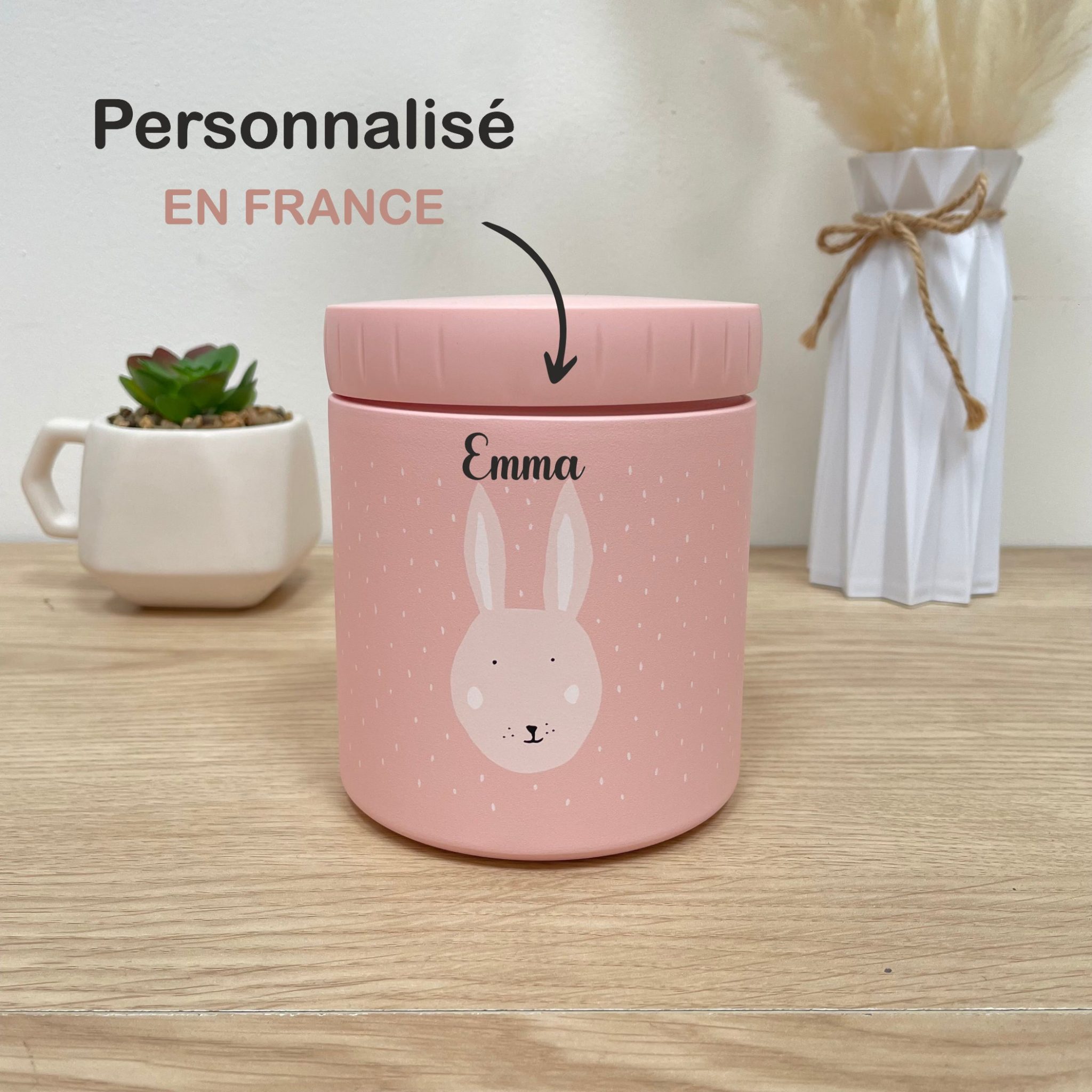 Boite à goûter enfant personnalisé ludique animaux — boîte a gouter enfant