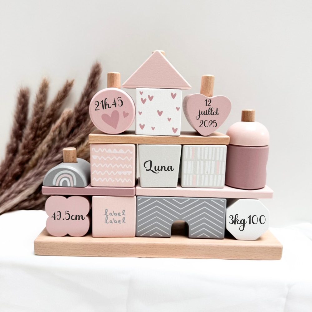 Cadeau bébé personnalisé jouet naissance