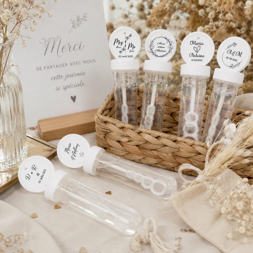 Cadeau invité mariage personnalisé