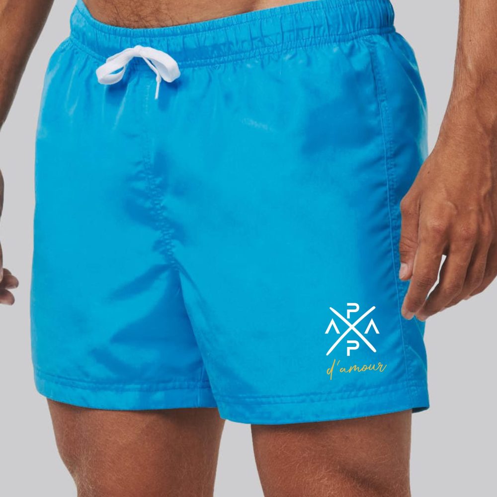 Cadeau papa - Short personnalisé papa