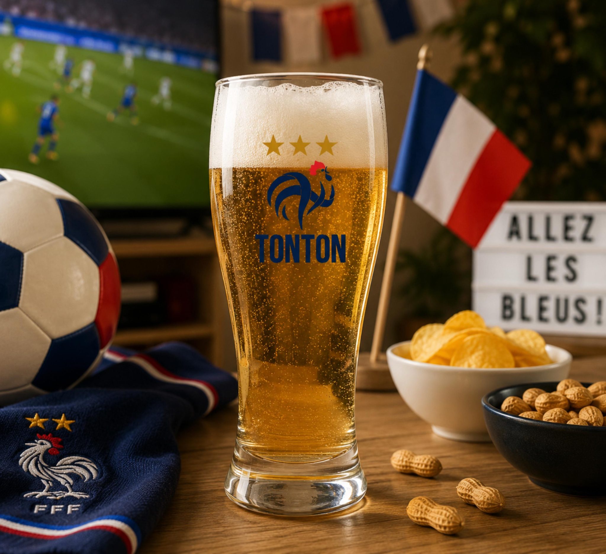 Cadeau Parrain football personnalisé — cadeau coupe du monde 2026