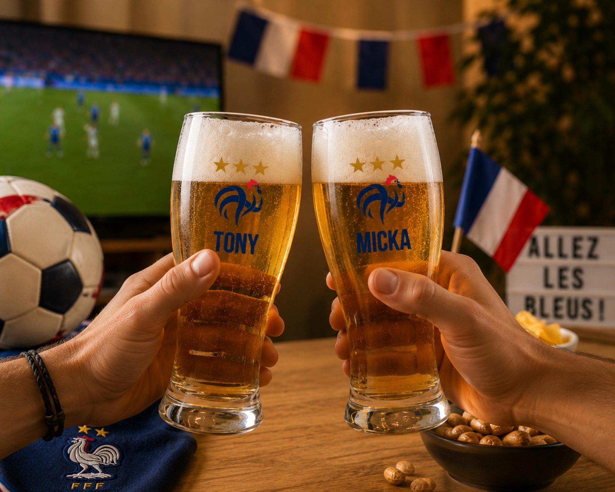 Cadeau Parrain football personnalisé — idée cadeau foot Parrain