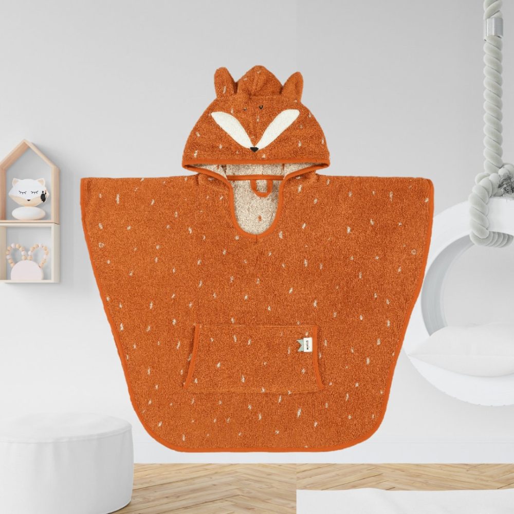 Cape de bain bébé personnalisée, Poncho Enfant