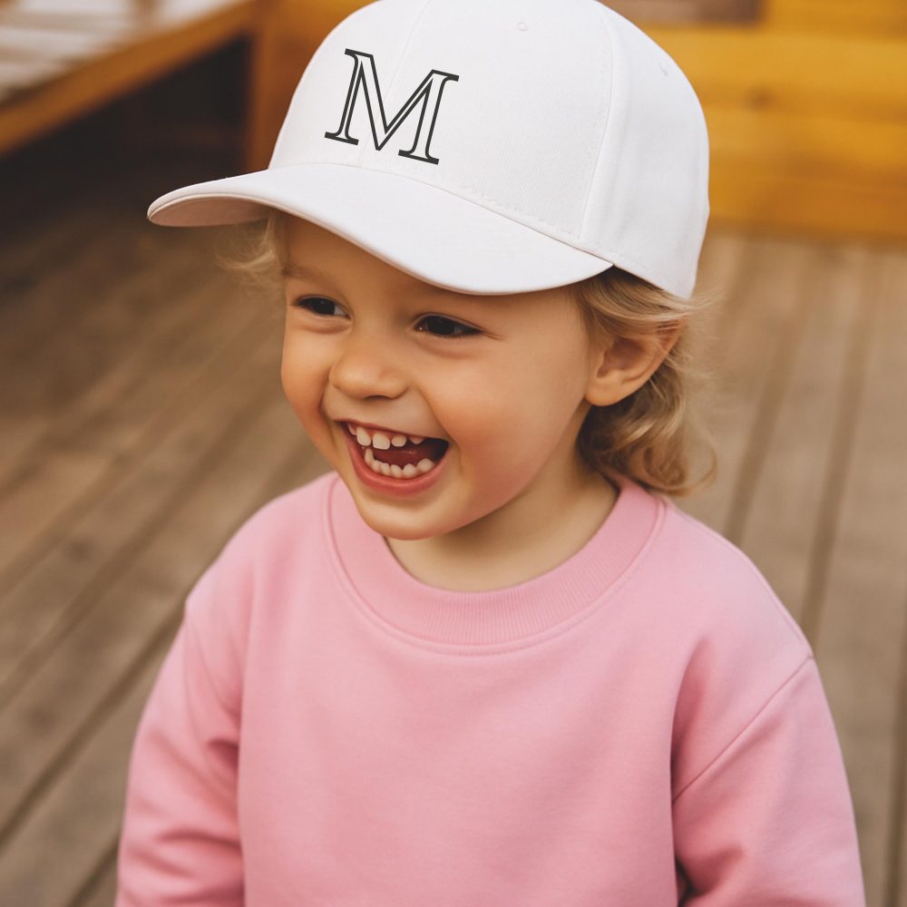 Casquette enfant personnalisée avec initiales