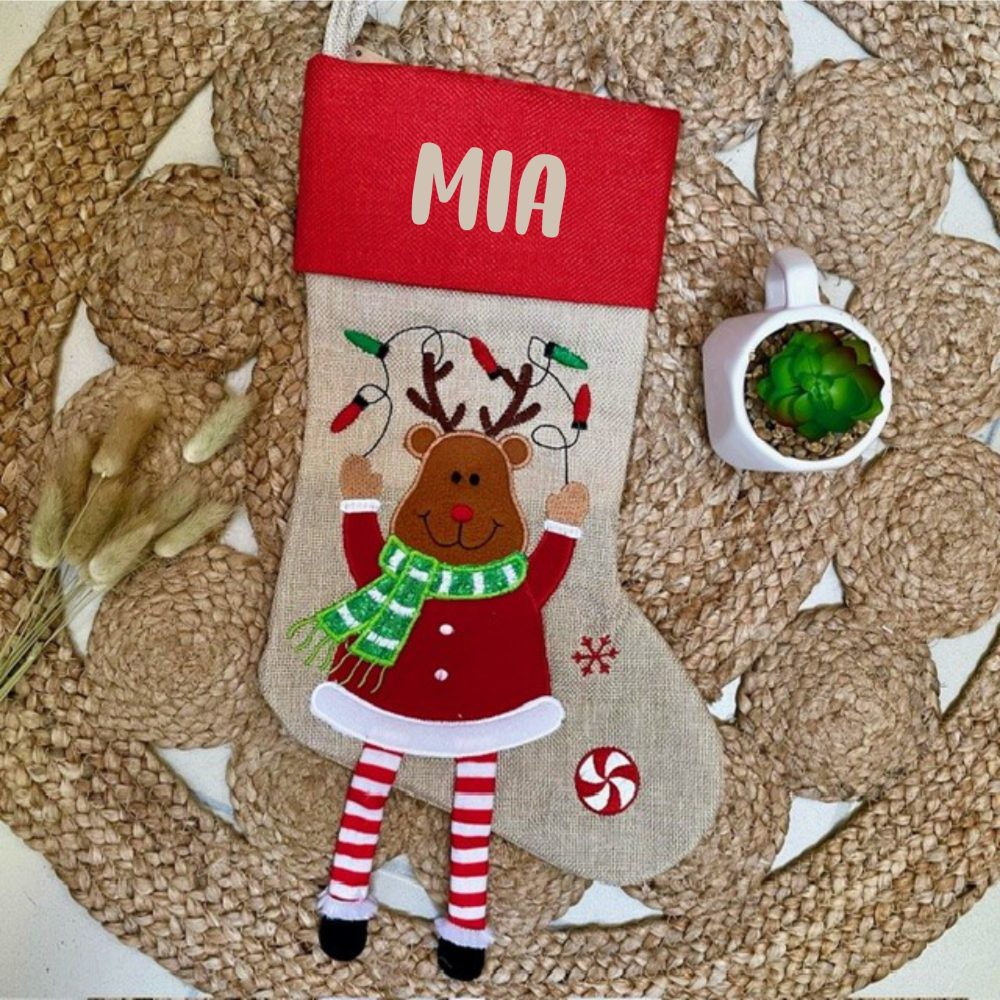Chaussette de Noël personnalisée