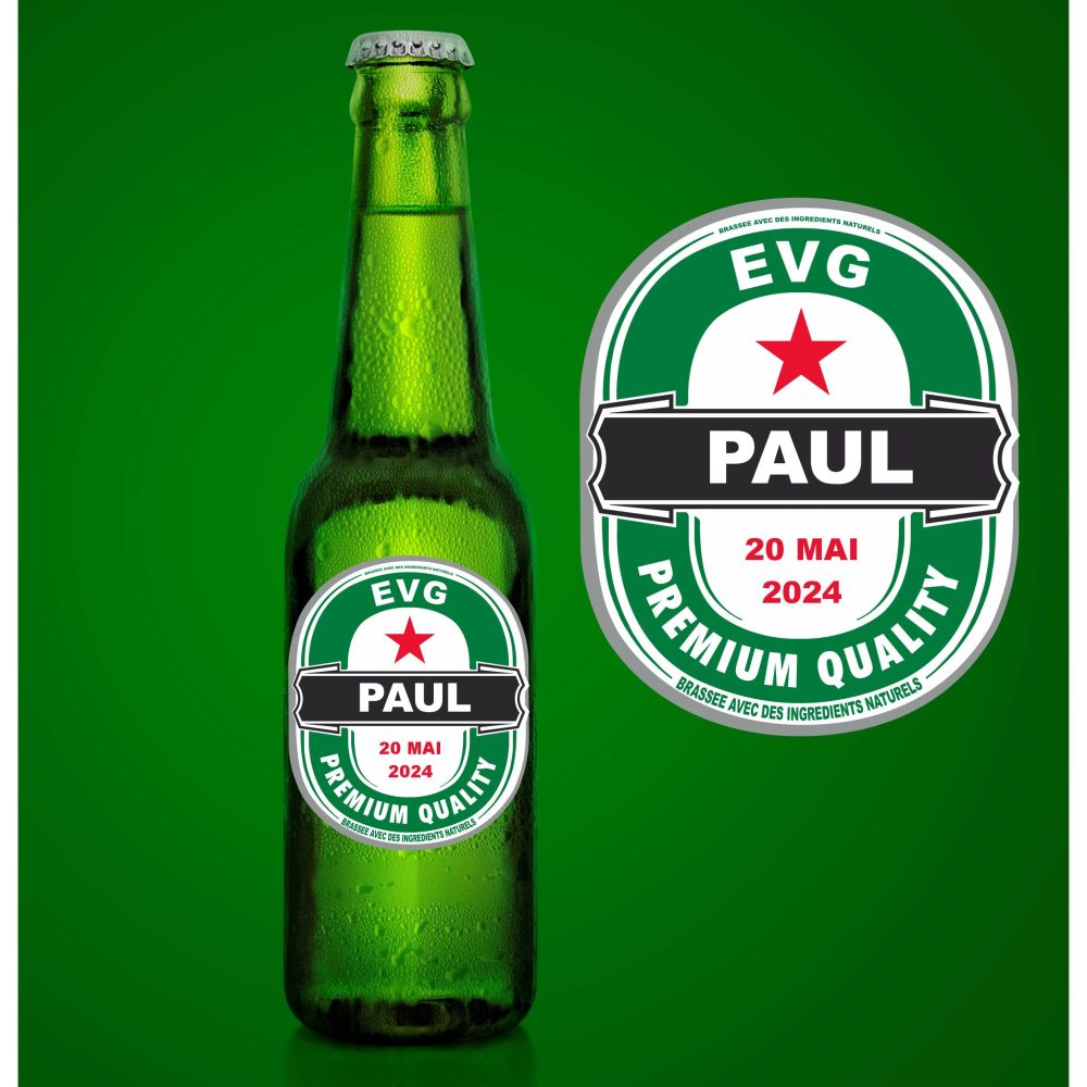 étiquette bière personnalisée